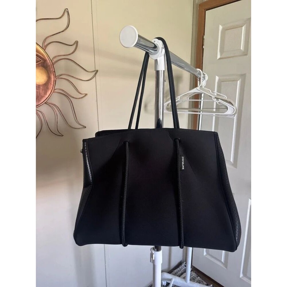 Black Prenelove Tote bag With Matching Pouch Inside